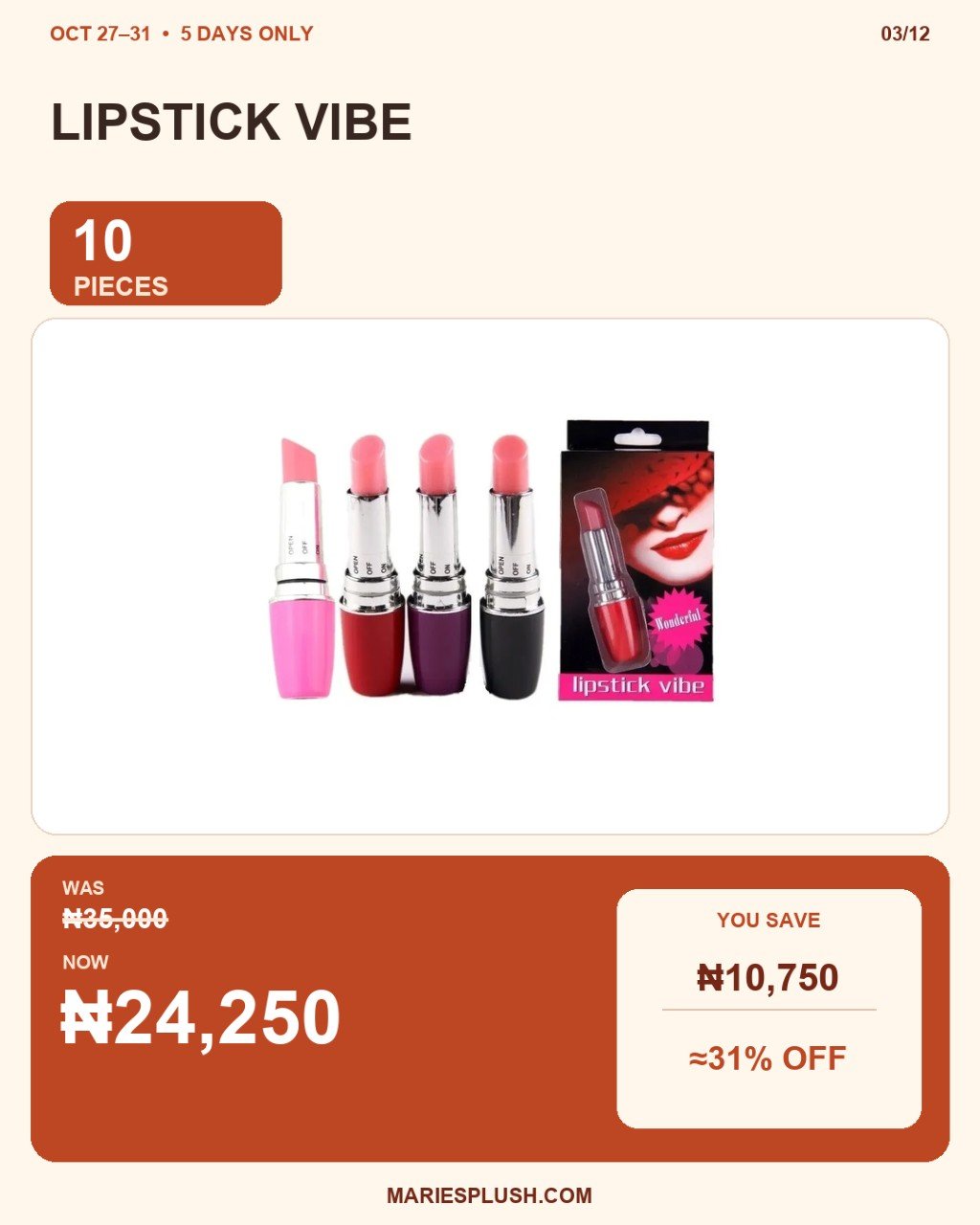10 LIPSTICK VIBE